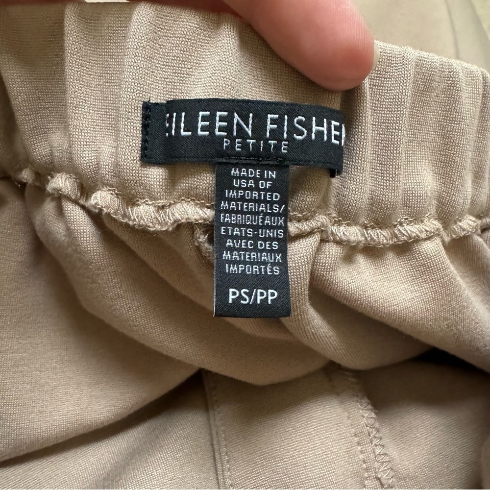 Eileen Fisher Flex Tencel Ponte Straight Leg Pants - Picture 4 of 7